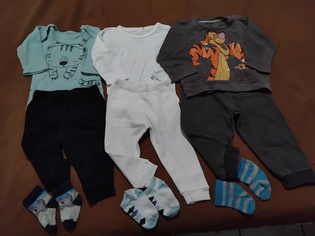 Roupinhas para bebê menino tamanhos 3 a 6 meses  - Foto 4