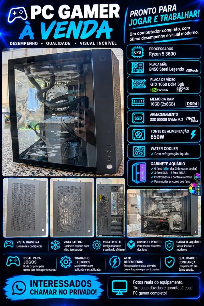 Vende-se PC Gamer