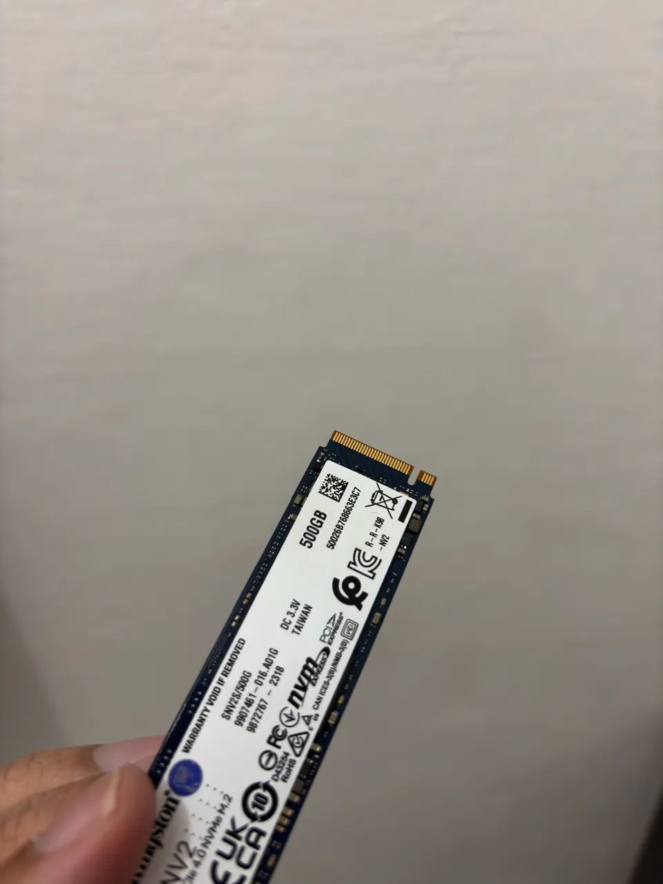 SSD Kingston NVME NV2 500GB - Foto 3