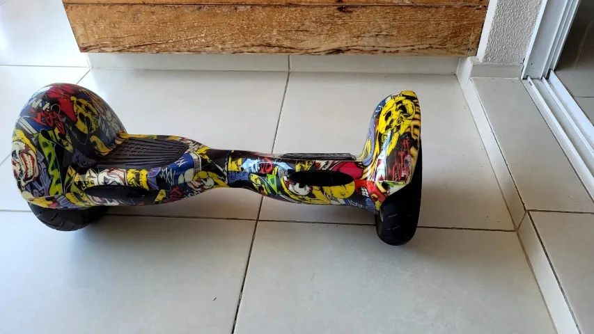 Hoverboard 10 Grafitti com LED e Bluetooth - Foto 4