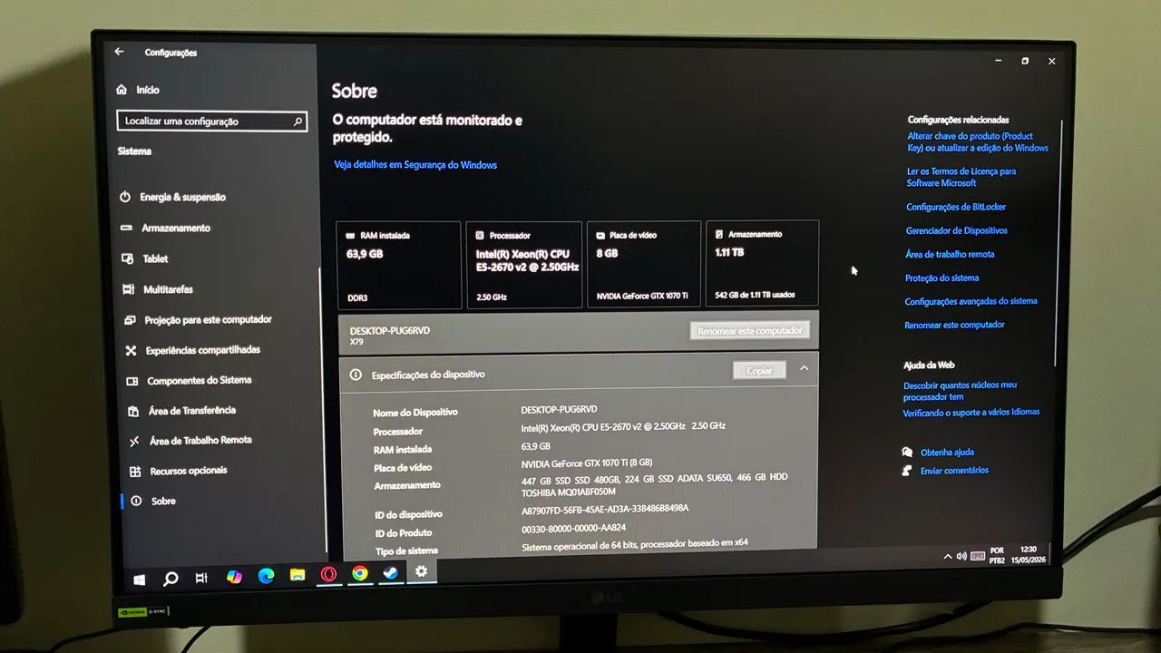 Pc Gamer Ultra Com periféricos  - Foto 4