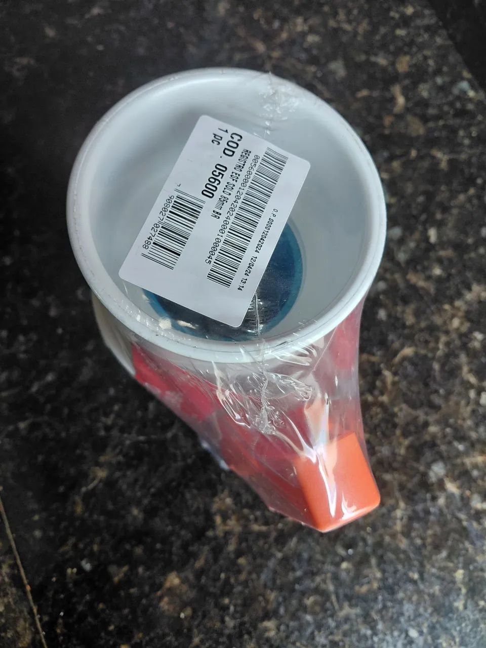 New unused 85mm ball valve registration.