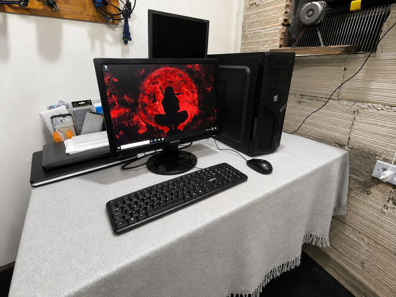 Computador completo DDR4 com SSD, Windows 10 pro e Office ativados, Pronto pra uso.