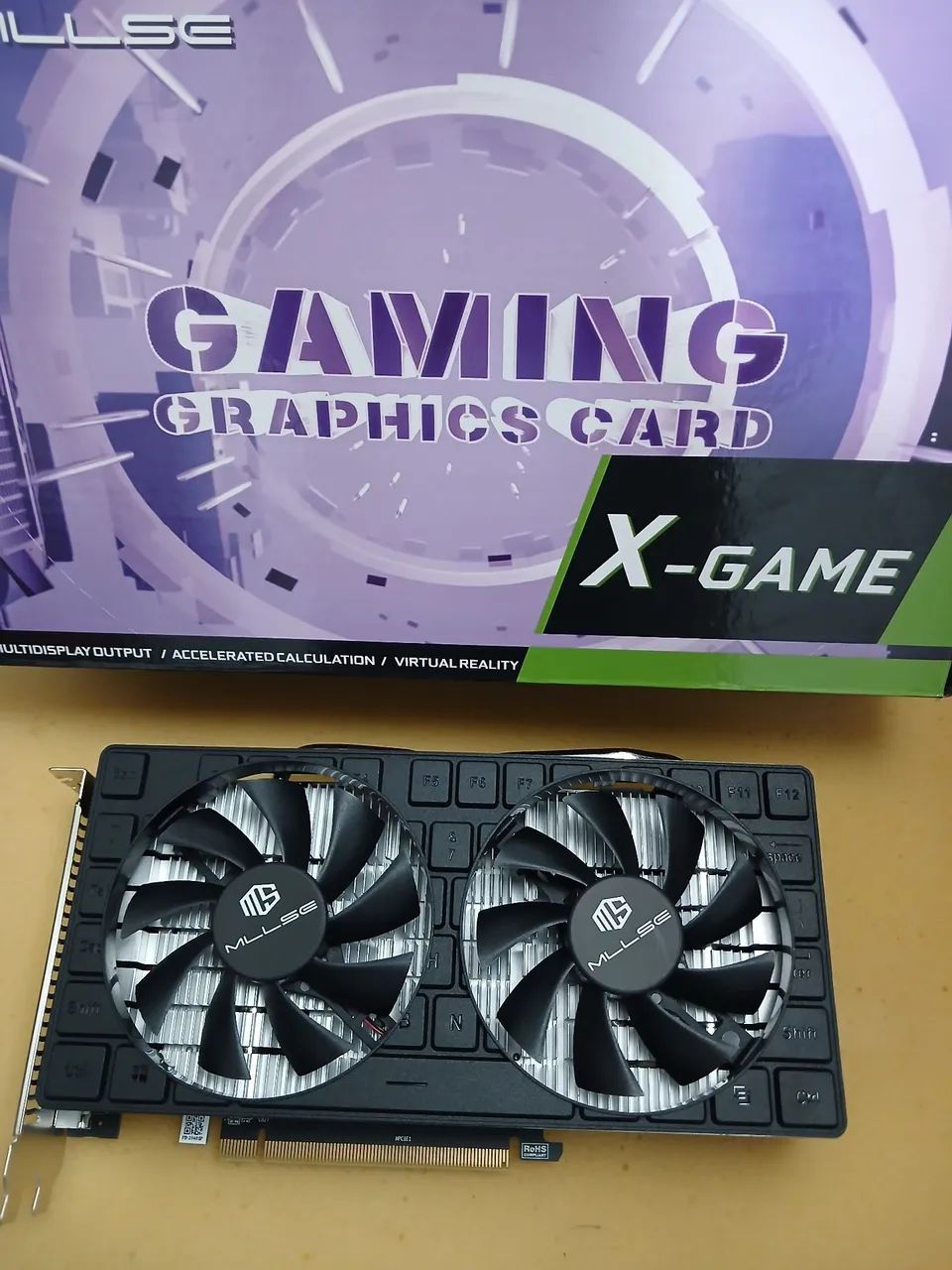 Placa de vídeo RX580 8GB 