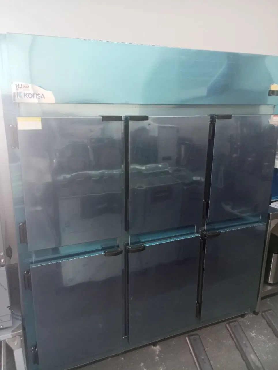NZ. Mini câmara 6 portas inox KOFISA 