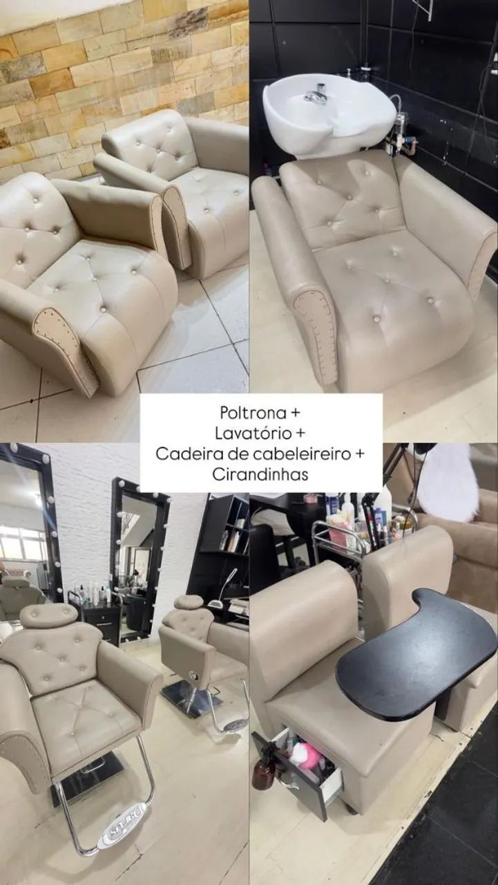 Móveis de salão completo 