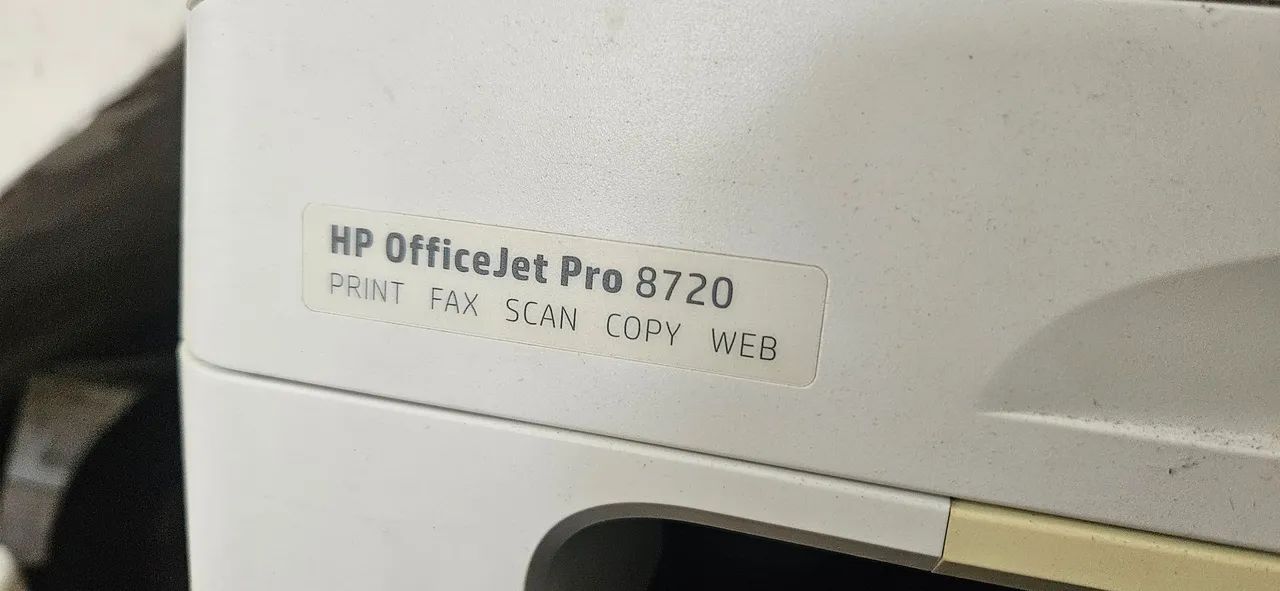 Impressora Multifuncional HP OfficeJet Pro 8720 peças - Foto 4