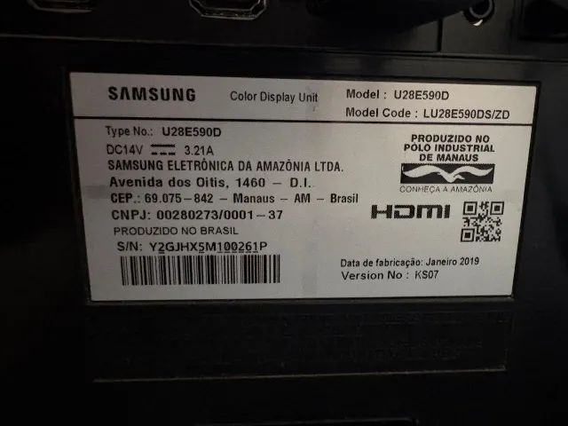 Monitor Samsung 28" 4K - Foto 4