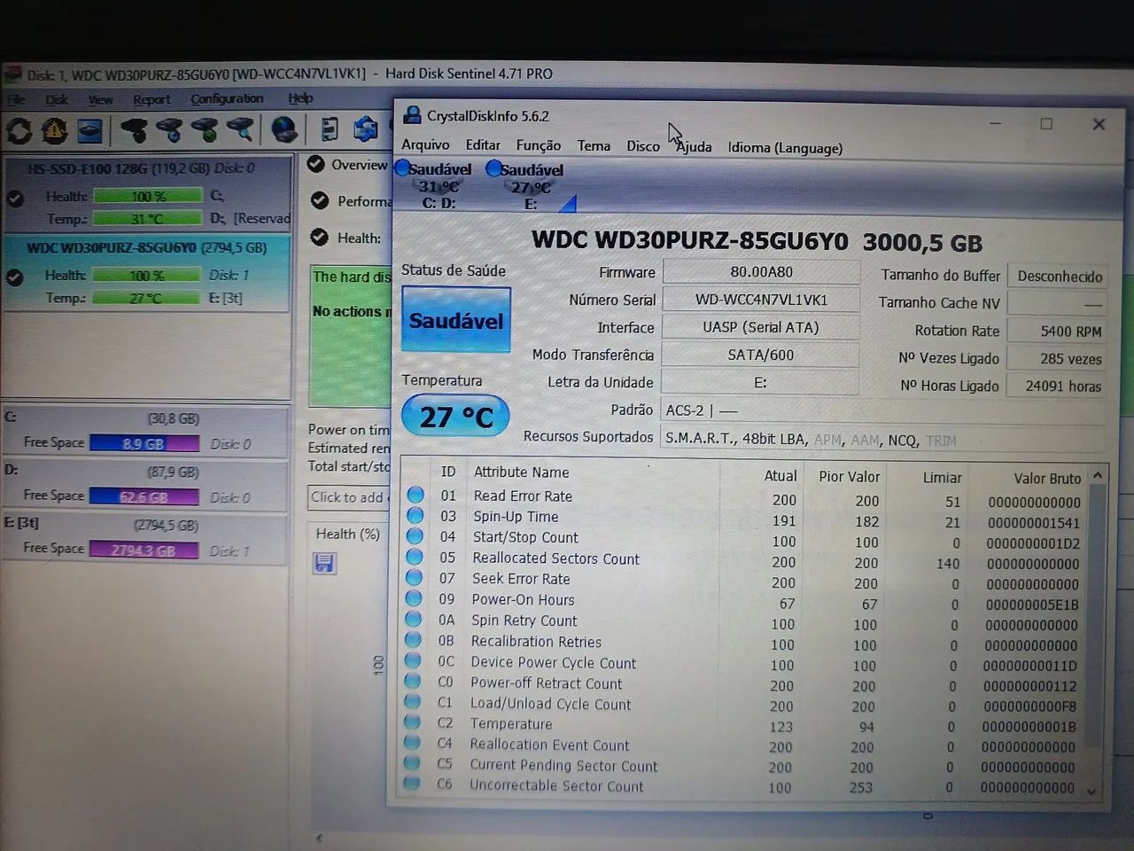 Hd wd Purple 3tb cftv dvr nvr cpu  - Foto 5