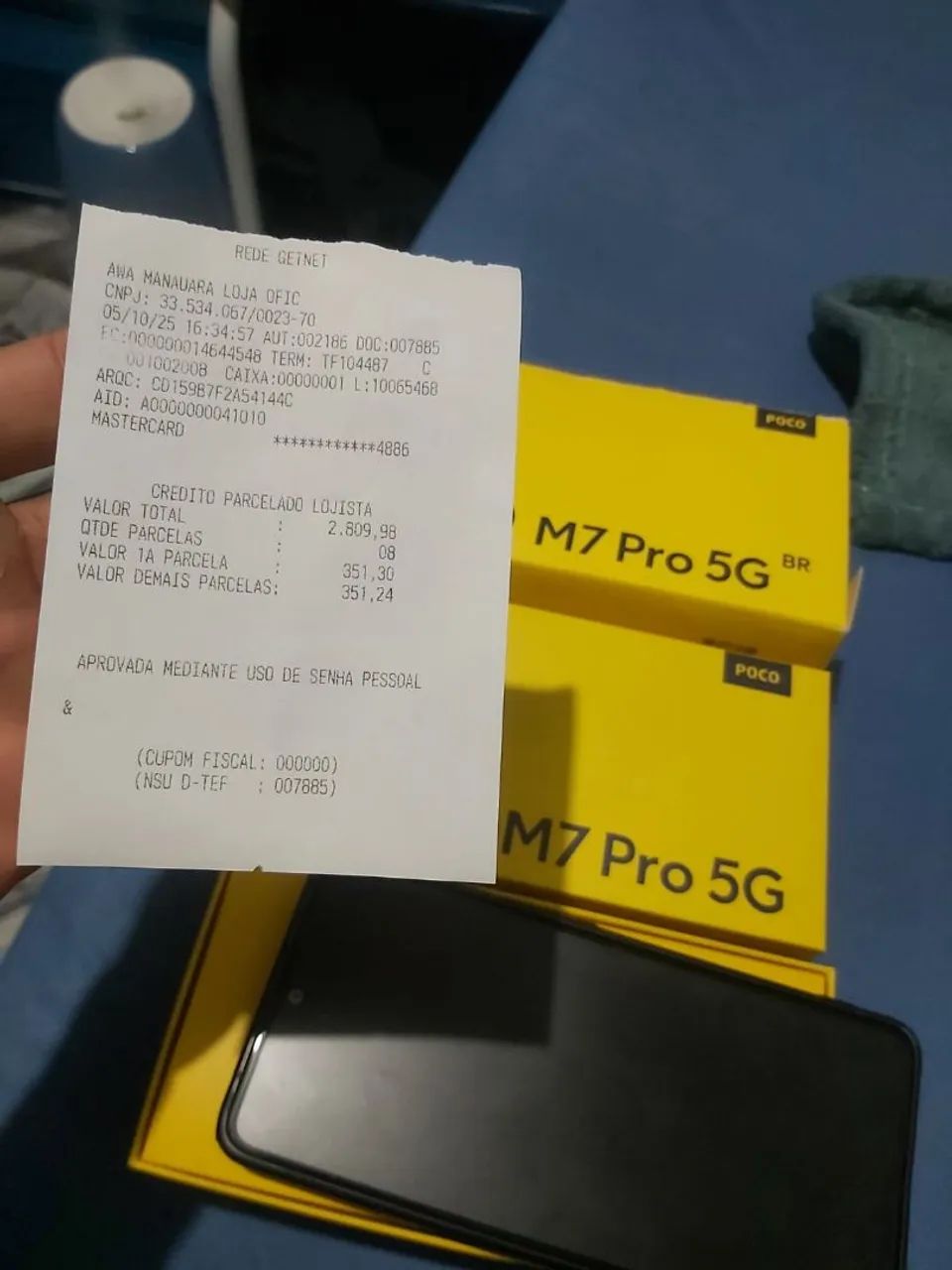 Vende celular Poco M7 pro