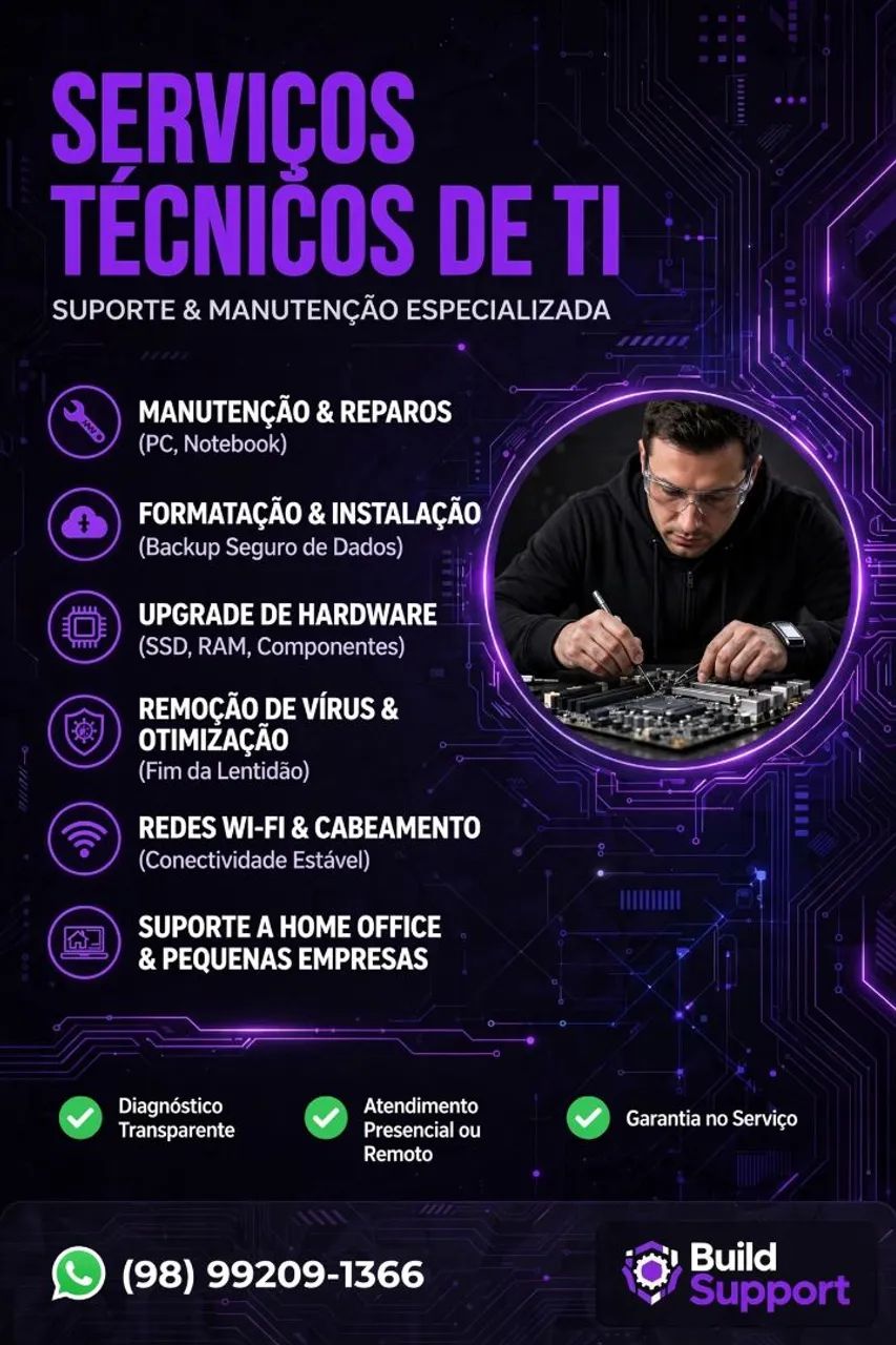 Suporte de TI - Soluções 