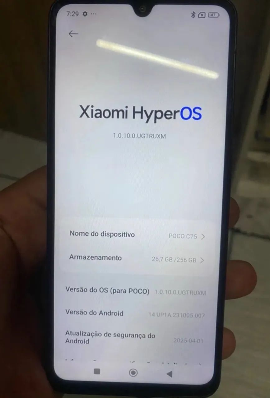 Xiaomi POCO C75 8 RAM 256GB - IMPECÁVEL  - Foto 3