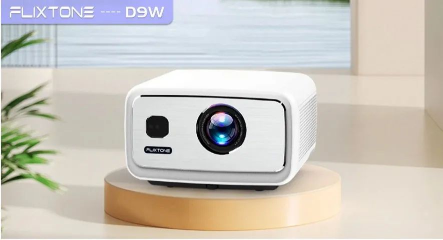 Flixtone D9W Ultra 3000 ANSI Lumens 1080P Nativo - Suporte a 4K - Android 12 - Foto 2