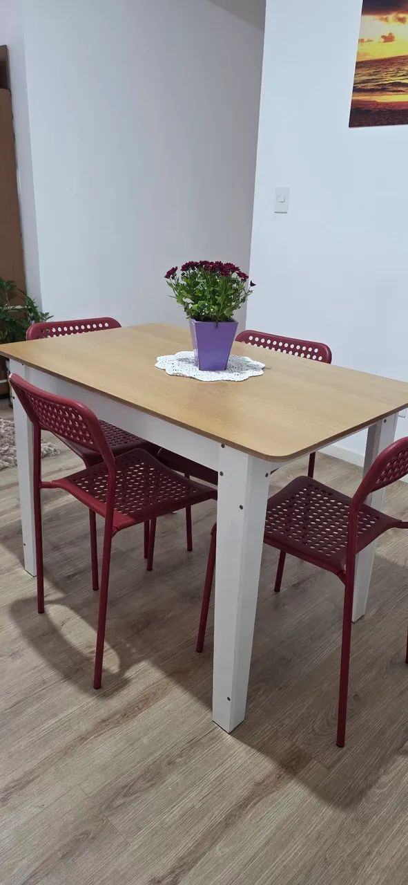 Mesa com 4 cadeiras  - Foto 5