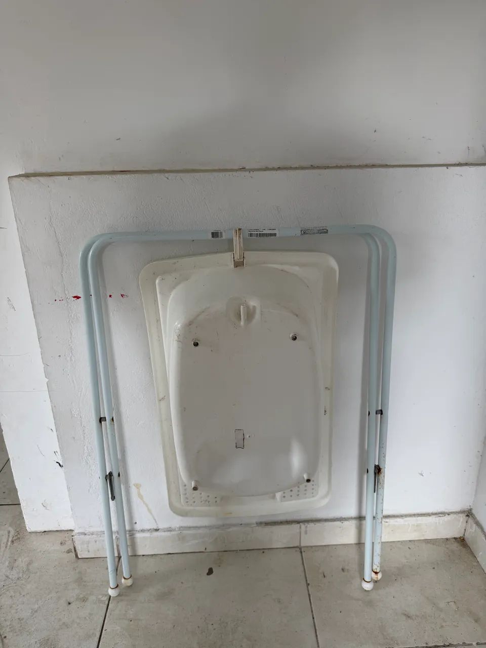 Banheira bebê burigotto com suporte 