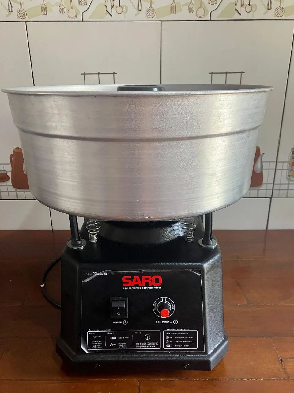 Máquina algodão doce  - Foto 2