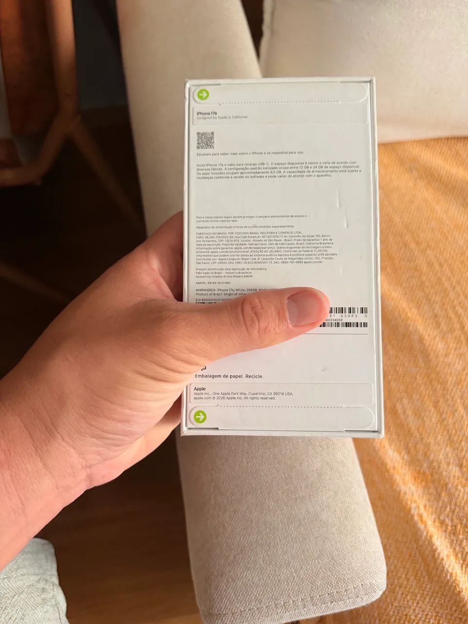 iphone 17 e - 256 lacrado 