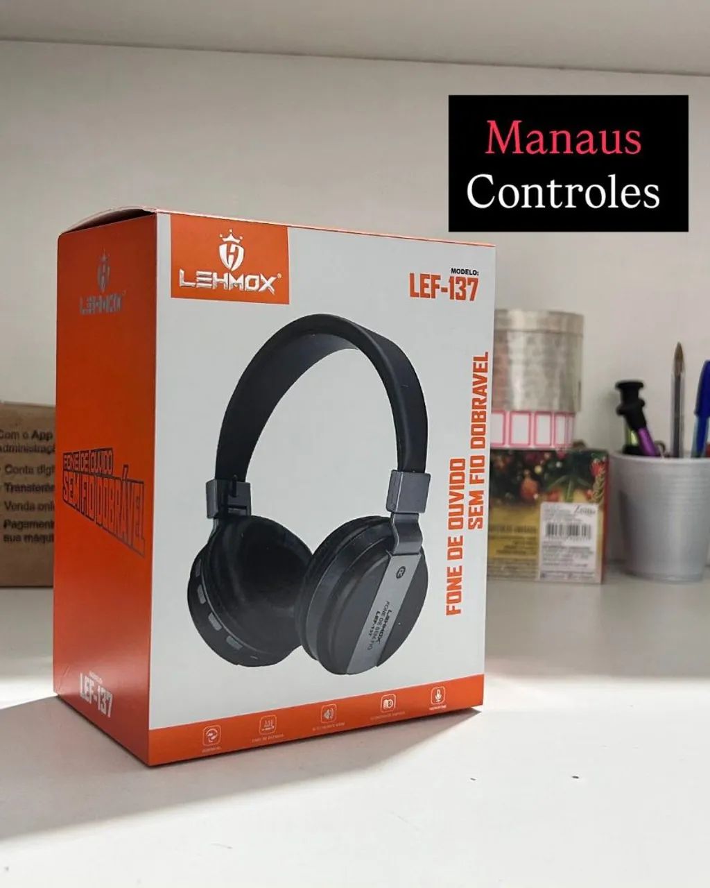 Headphone Dobrável 