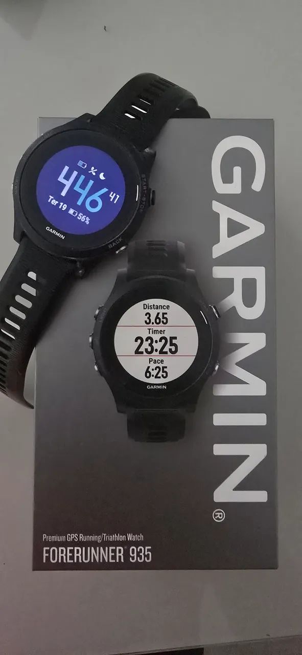 Relógio Garmin 935 triathlon 