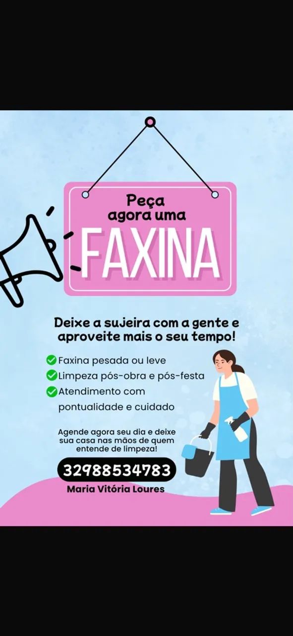 Faxineira 