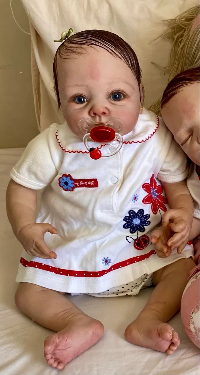 Boneca tipo bebe reborn  - Foto 4
