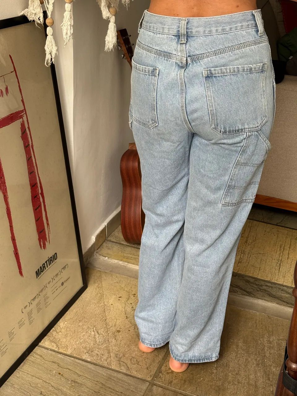 calça jeans P - Foto 3