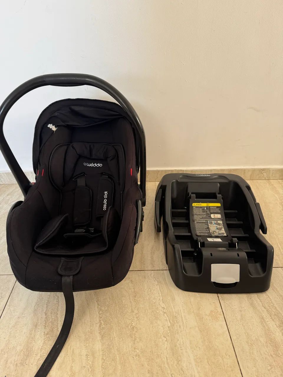 Carrinho de bebê Moisés + Cadeirinha Kiddo - Foto 4