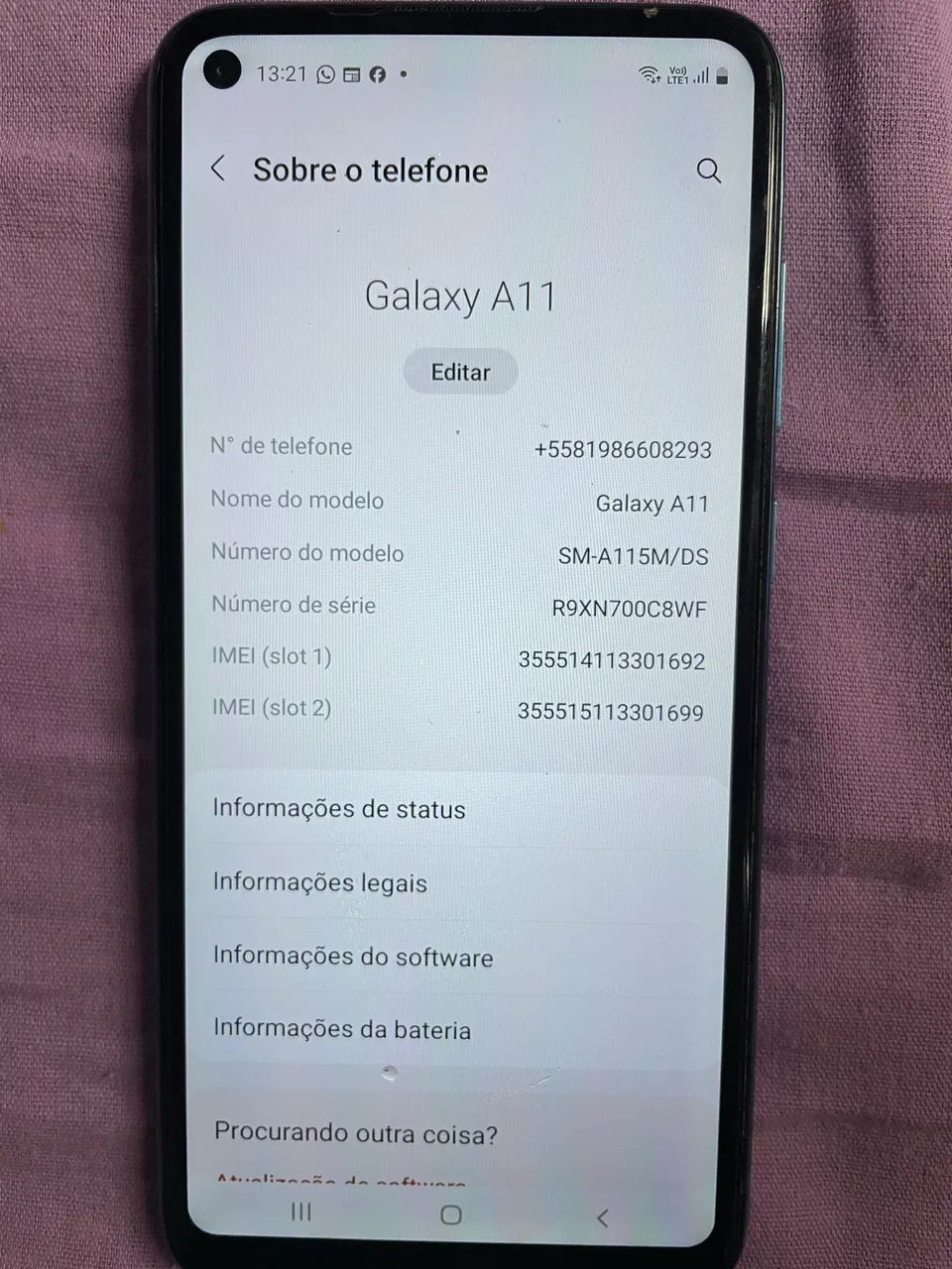 Vendo celular Samsung Galaxy A11 - Foto 2