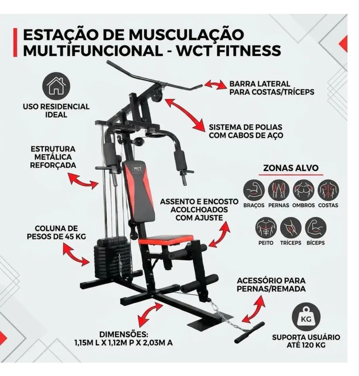 Aparelho de musculação - Foto 2