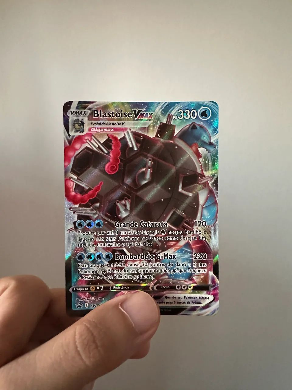 Carta Blastoise V-Max