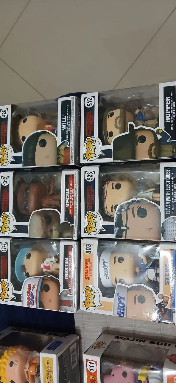 Funkos pop strangers fhings