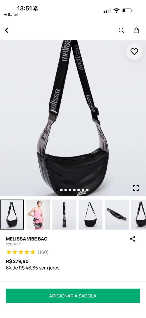 Bolsa Melissa Vibe Bag - Foto 4