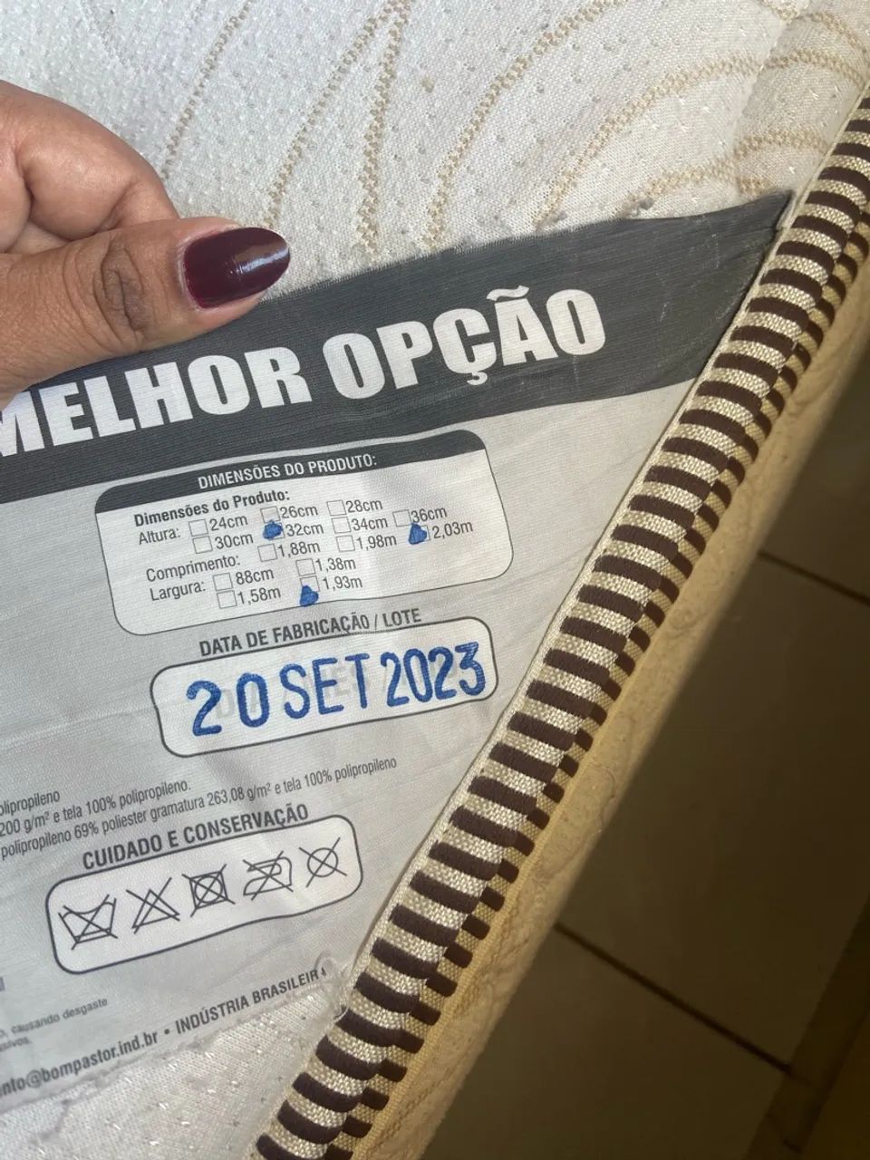 Cama King Size em excelente estado - Foto 4