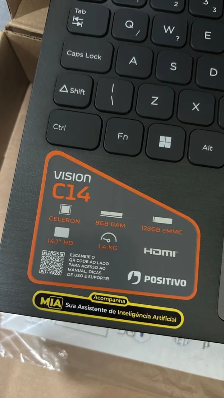 Notebook positivo nunca usado - vision C14 - 8GB de RAM - Foto 3