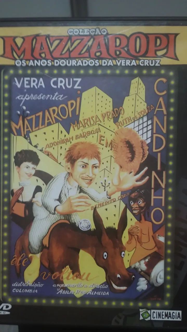 Mazzaropi coleção 3 filmes dvd  - Foto 4