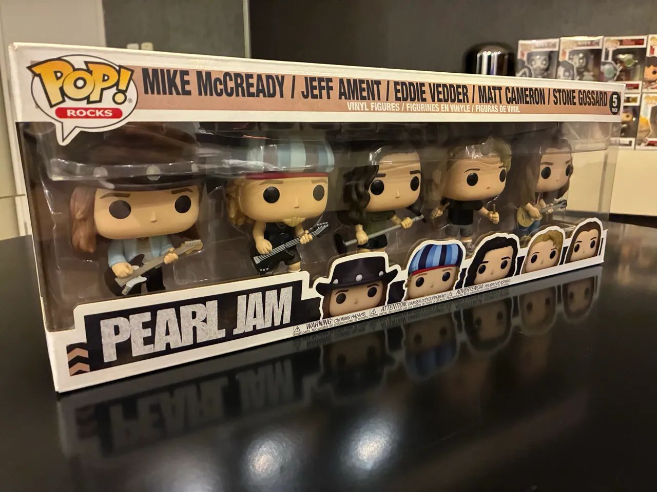 Funko Pop Rocks - Set Pearl Jam - NOVO!