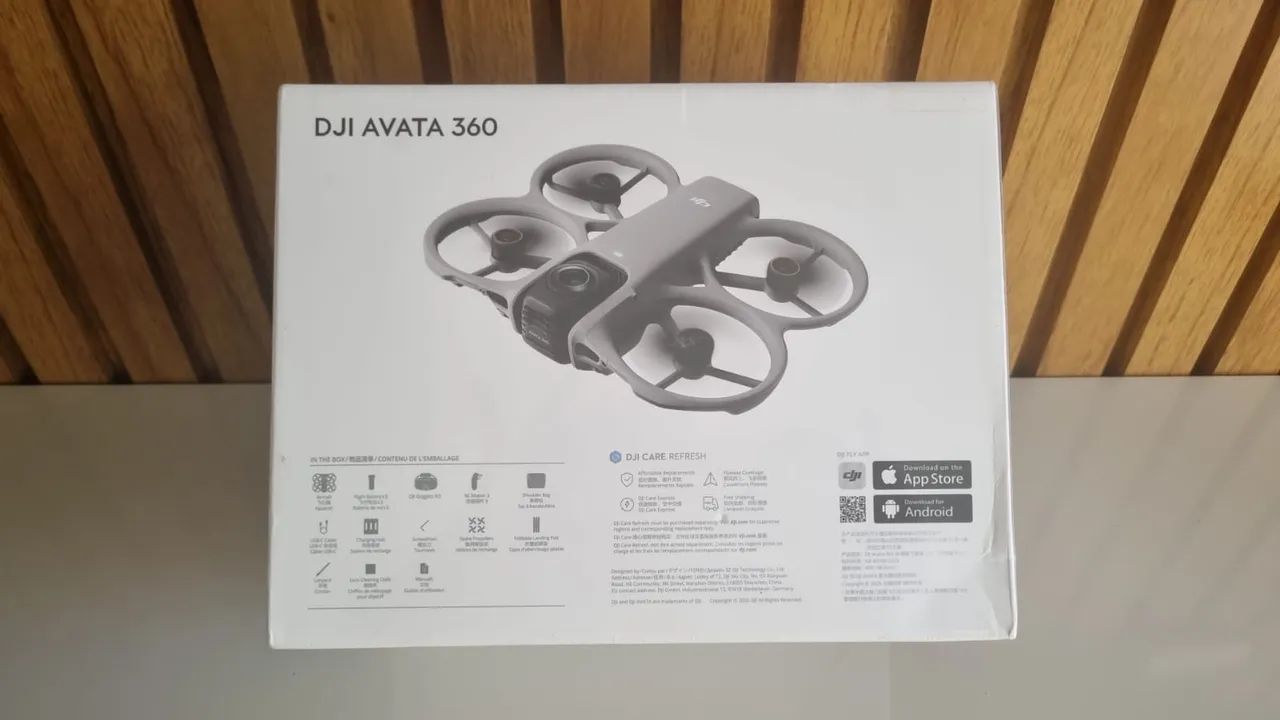 Drone Dji Avata 2 360 combo com goggles N3 e motion 3 - lacrado  - Foto 2