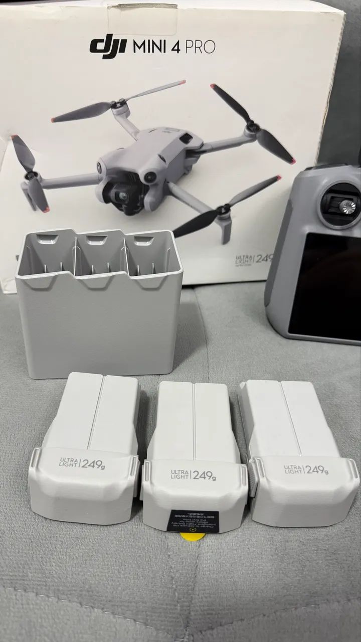 DJI MINI 4 PRO - COMPLETO + 3 BATERIAS (IMPECÁVEL)  - Foto 2