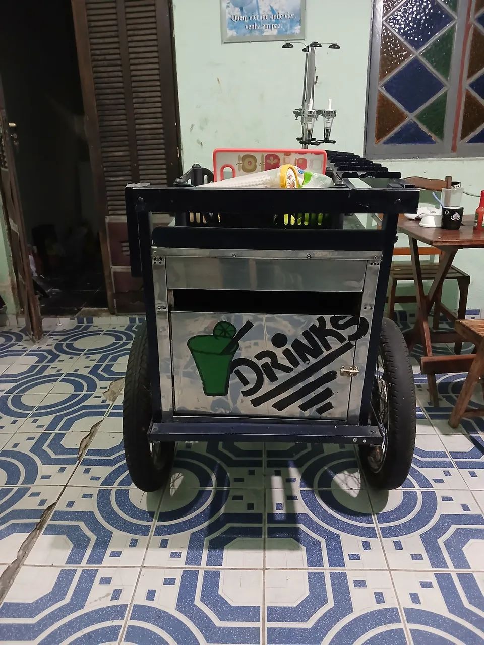 Carrinho de bebidas com dosador - Foto 2