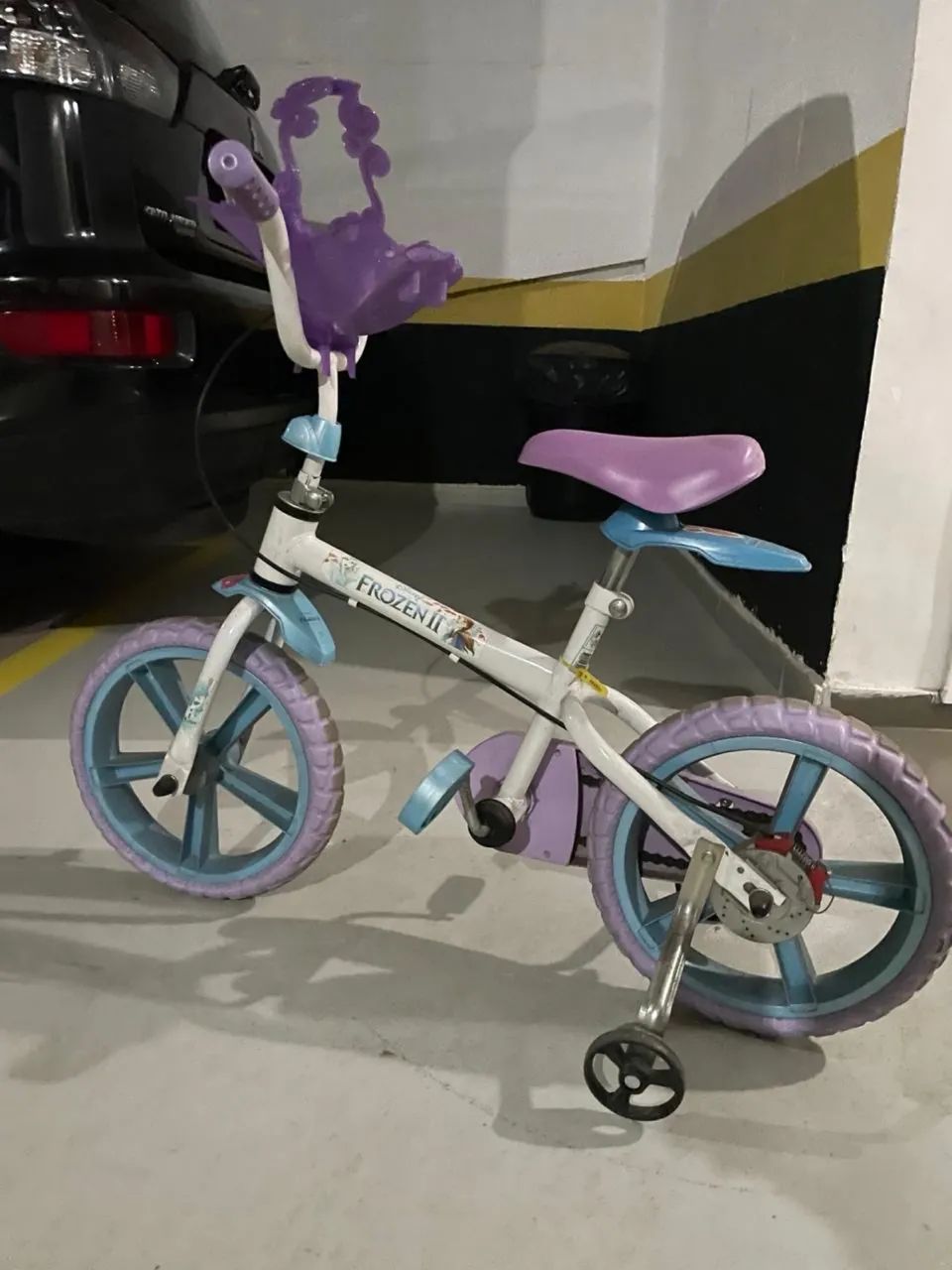 Bicicleta criança frozen aro 12 - Foto 2