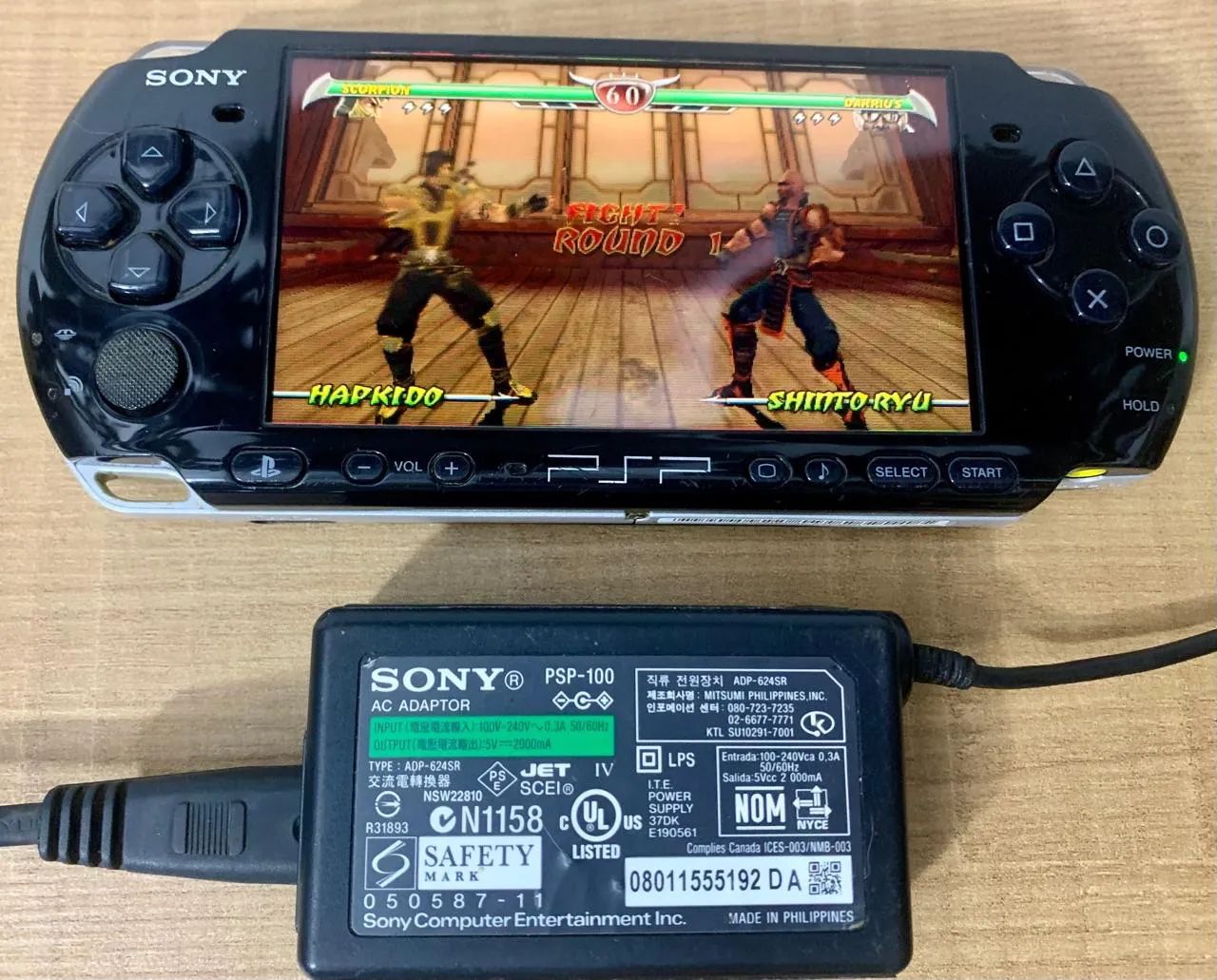 PSP 3000型 セット Psp 3000 Fonte Original Sony Bem conservado bateria original Com