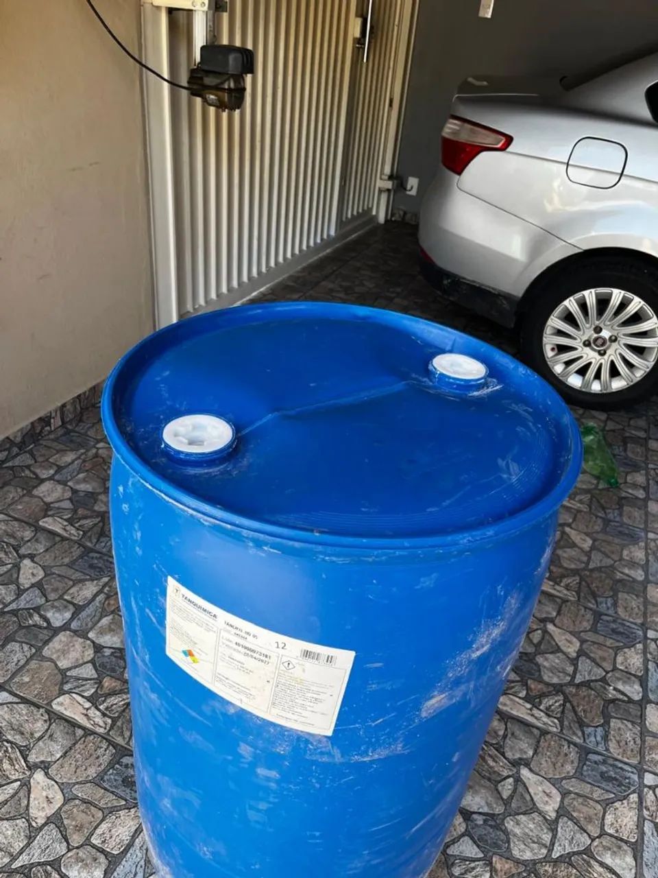 Tambor de plástico azul - Foto 3
