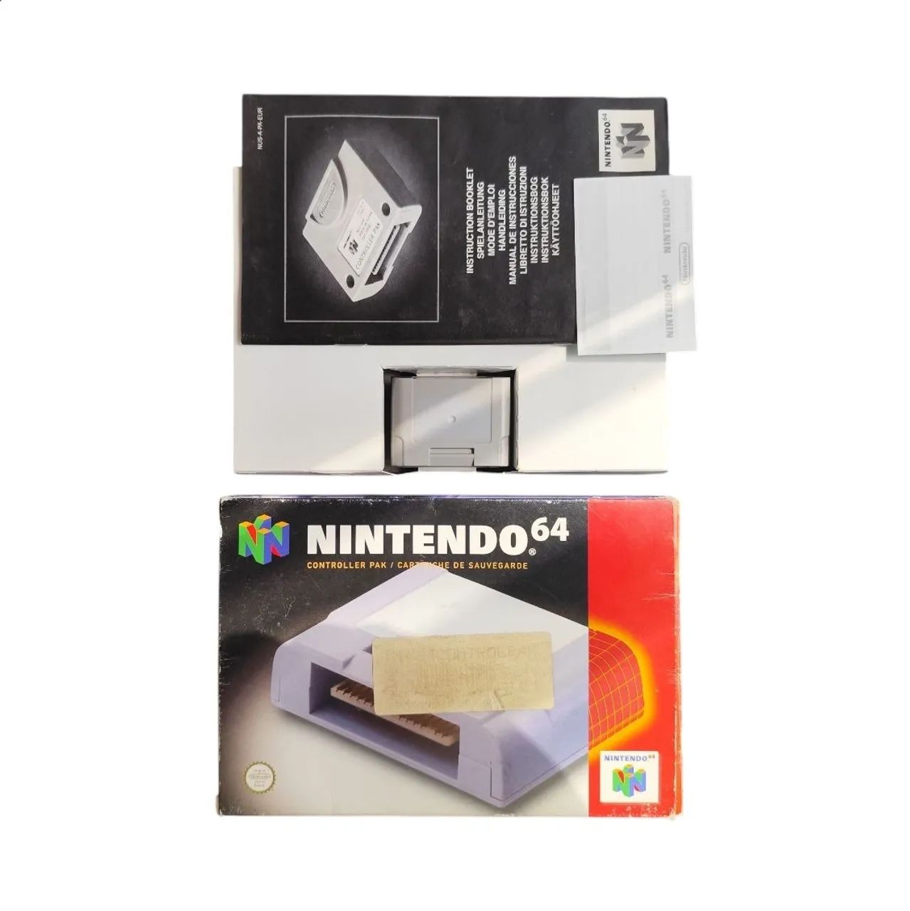 Controller Pak Memory Card Completo Nintendo 64 Original - Foto 5
