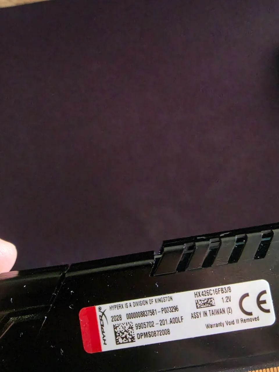 Memoria ram hyperx 8GB DDR4 - Foto 2