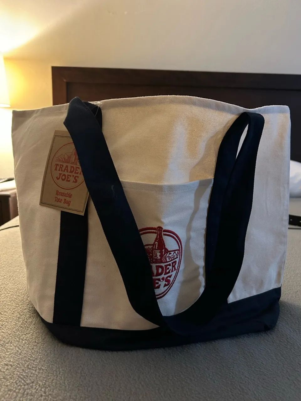 Bolsa Trader Joe?s beje  - Foto 5