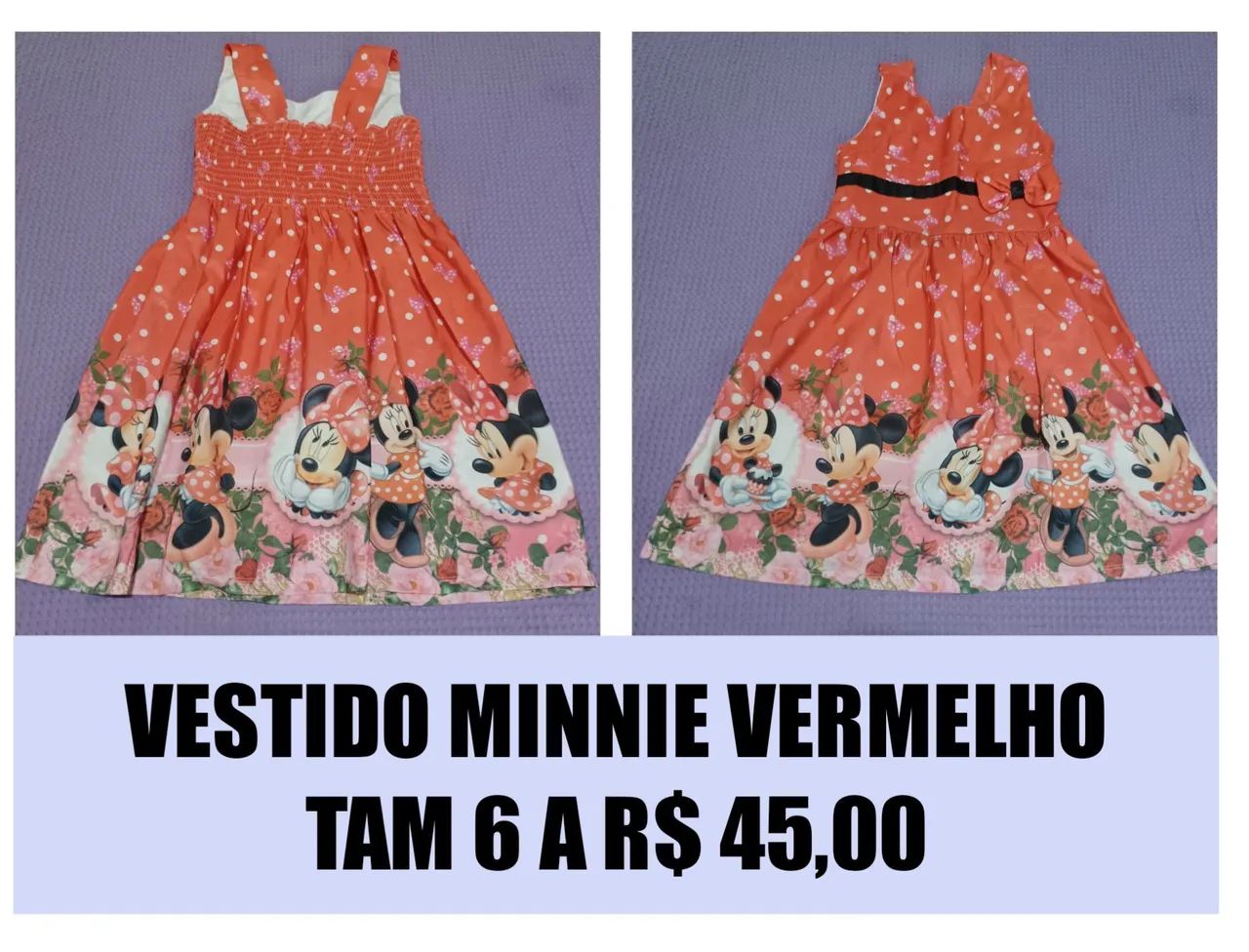 VESTIDO MINNIE 