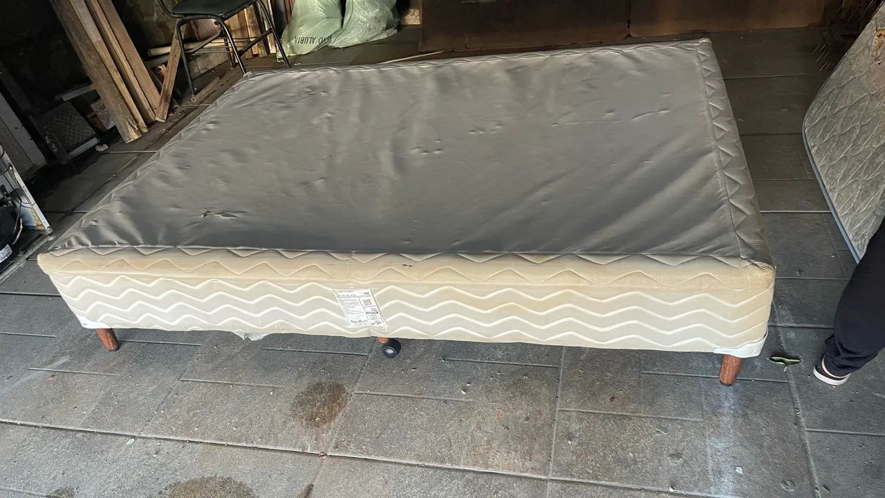 Cama box com colchão  - Foto 2