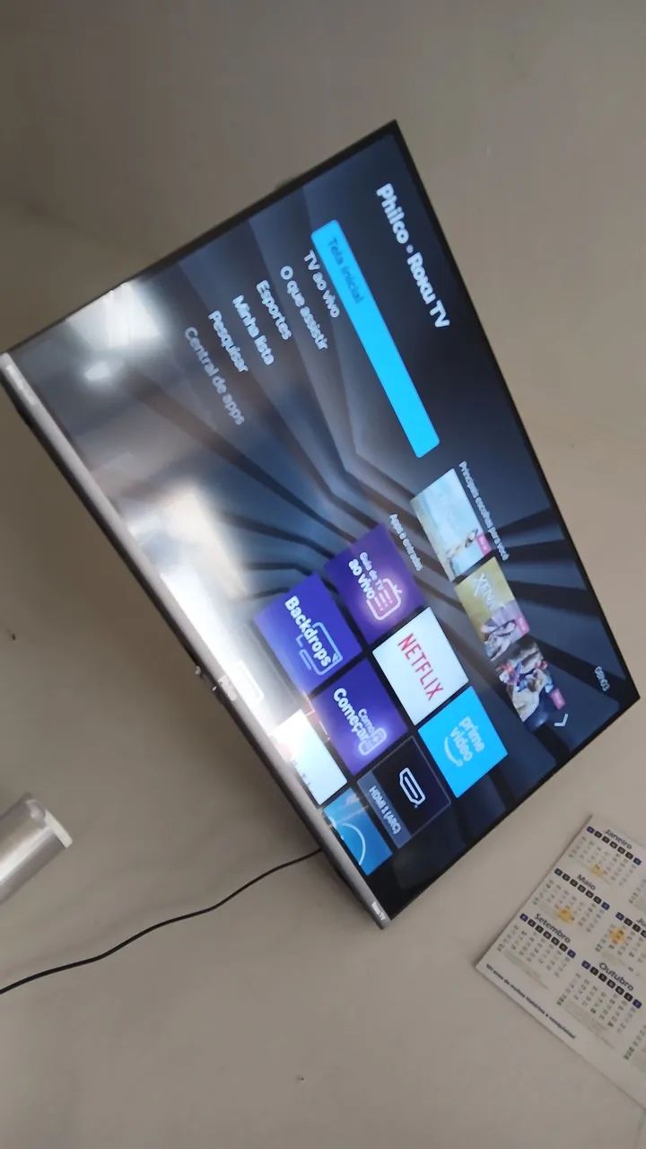 Smart tv plilco roku 32 polegadas - Foto 4