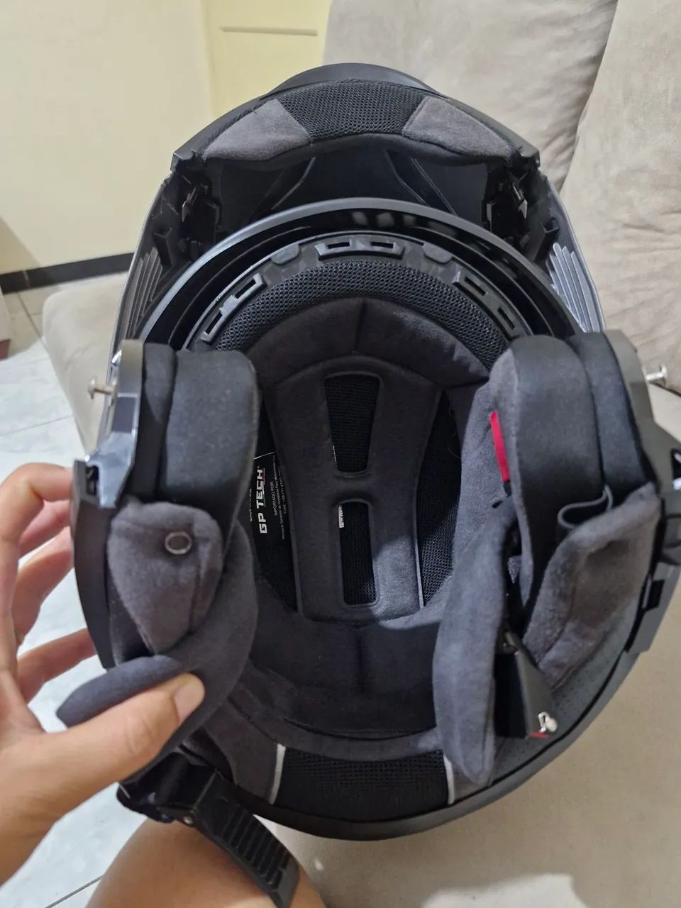 capacete escamoteável  - Foto 5