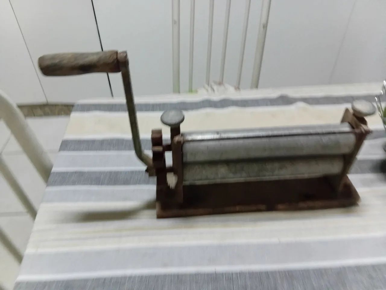 Cilindro de pastel antigo